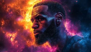 LeBron James Wallpaper: NBA Star Art, 4K Wallpaper, HD Images