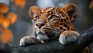 Leopard Wallpaper, Wildlife Wallpaper, Animal Wallpaper, 4K Wallpaper, Cute Leopard