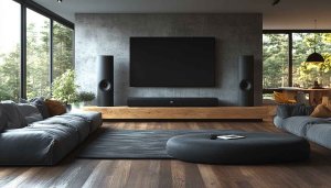 Living Room Wallpaper: Modern Interior Design for Desktop and Mobile