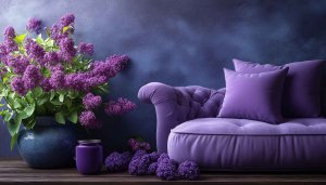 Purple Flower Wallpaper: Aesthetic Lilac Decor for Desktop & Mobile