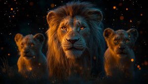 Lion King Wallpaper: Simba Family, Animal Wallpaper, HD 4K
