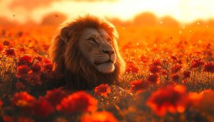 Lion Wallpaper: Majestic Animal 4k Wallpaper For Desktop and Mobile