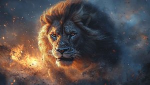 Majestic Lion Wallpaper: Powerful Feline Art for Desktop & Mobile