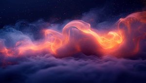 Abstract Nebula Wallpaper: Cosmic Clouds & Galaxy Space Art 4K