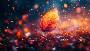 Autumn Leaf Wallpaper: Aesthetic Fall Season 4K Desktop Backgrounds