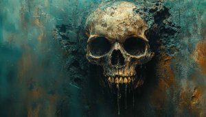 Skull Wallpaper: Halloween, Dark Aesthetic, Gothic, Desktop & Mobile