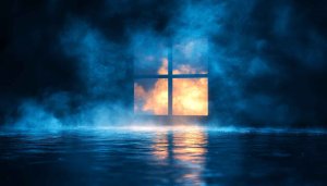 Abstract Window Wallpaper, 4k Desktop Background, Artistic Computer Wallpaper