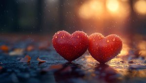 Love Heart Wallpaper: Romantic 4k Wallpaper for Valentines Day Decor