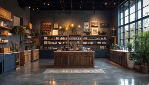 Stylish Industrial Interior Design Wallpaper for Desktop, Laptop and Mobile