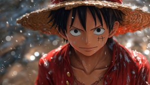 One Piece Luffy Anime Wallpaper, Manga Art Desktop Background
