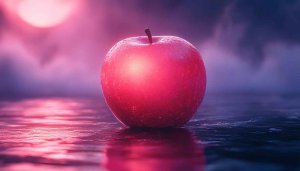 Red Apple Wallpaper, Fruit Wallpaper, Food Wallpaper, 4k Wallpaper