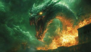 Epic Dragon Wallpaper: Fantasy Creature Art for Desktop Backgrounds