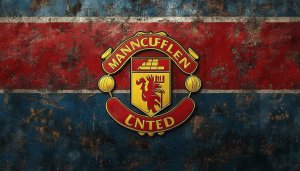 Manchester United Wallpaper: Football Club Crest, High Resolution for Desktop