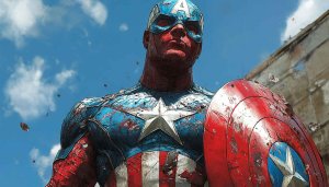 Captain America Wallpaper, Marvel Comic Art, Superhero 4K Wallpaper