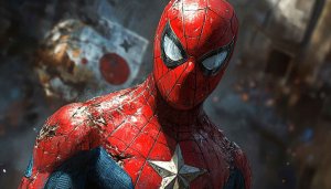 Spider-Man Wallpaper: Damaged Suit, Marvel, Heroic, 4K, For Desktop