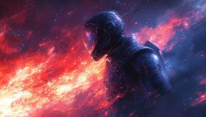 Astronaut Wallpaper, Space Art, Galaxy Wallpaper, 4k Wallpaper