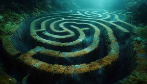 Mystic Labyrinth Wallpaper: Fantasy Maze Backgrounds for Desktop & Mobile