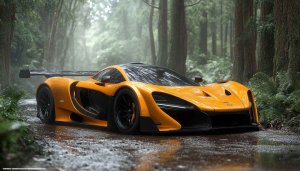 McLaren Car Wallpaper: Automotive Excellence in Nature 4k Background