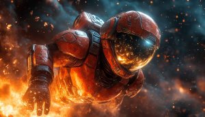 Astronaut Wallpaper, Space Suit, Galaxy, Cosmos, 4k Wallpaper