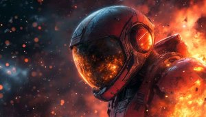 Astronaut Wallpaper, Space Suit, Spaceship, Cosmic, 4K Wallpaper for Desktop