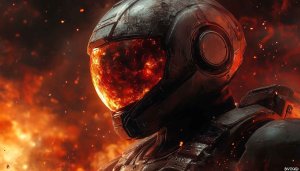 Astronaut Wallpaper - Futuristic Soldier, Spacesuit, 4K, HD Wallpaper