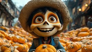 Coco Movie Wallpaper - Day of the Dead Theme Art