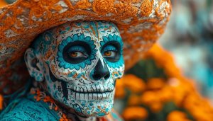 Day of the Dead Wallpaper, Dia de los Muertos, 4K