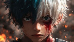 Shoto Todoroki My Hero Academia Anime Wallpaper 4K
