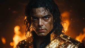 Michael Jackson Wallpaper: King of Pop, Thriller Theme Art