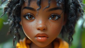 Animated Girl Wallpaper, Cute Character Wallpaper, Cartoon Girl Wallpaper