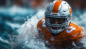 American Football Player Wallpaper for Desktop and Mobile Phones