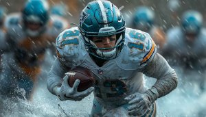 American Football Wallpaper: NFL Action, Sports Theme Wallpaper for Desktop