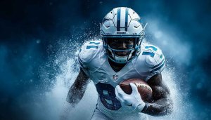 American Football Wallpaper - Detroit Lions Player - 4K Wallpaper