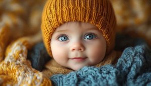Cute Baby Wallpaper HD, Infant Eyes, Baby Portrait 4K
