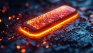 Sci-Fi Tech Wallpaper: Futuristic Circuit Board Design, 4k Wallpaper