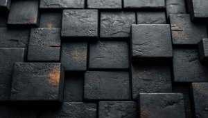 Abstract Black Cubes Wallpaper 4k for Desktop & Laptop