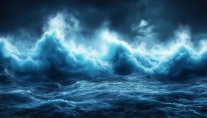 Ocean Wave Wallpaper: Sea Storm, Nature Backgrounds for Desktop