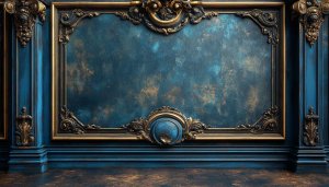 Ornate Frame Wallpaper, Luxury Design, 4k Wallpaper, Desktop Backgrounds