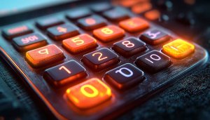 Calculator Wallpaper: Finance, Accounting, Maths, Business, Desktop Wallpaper, 4K