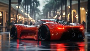 Red Car Wallpaper: Sports Car, 4K Wallpaper, Automotive