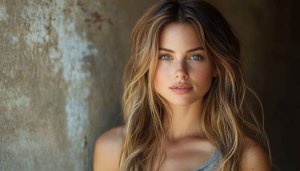 Beautiful Woman Portrait Wallpaper for Desktop, Laptop, and Mobile