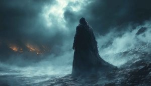 Dark Fantasy wallpaper, Grim Reaper Wallpaper, Landscape Wallpaper, 4k Wallpaper