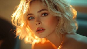 Blonde Girl Wallpaper: Portrait, Beauty, Fashion, Desktop, Laptop
