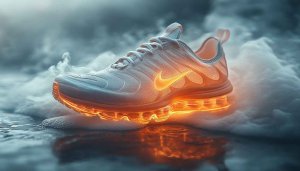 Nike Shoes Wallpaper, Sneakers Background, Sports Footwear, 4K Resolution