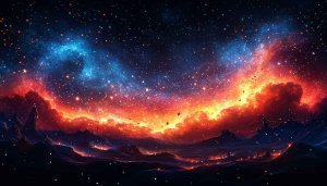 4K Universe Wallpaper: Stunning Galaxy and Starry Sky Background