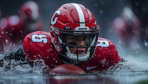 Georgia Bulldogs Football Wallpaper: Intense Action 4k, Desktop, Laptop