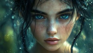Fantasy Girl Portrait Wallpaper, Beautiful Woman, Portrait Wallpaper Art