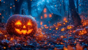 Halloween Wallpaper: Pumpkin Patch 4k Wallpaper for Desktop Background
