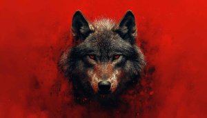 Red Wolf Wallpaper 4k, Wolf Backgrounds, Animal Desktop Wallpaper