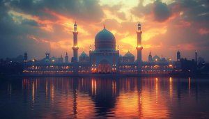 Mosque Wallpaper: Ramadan Kareem 4K, Desktop, Mobile Backgrounds